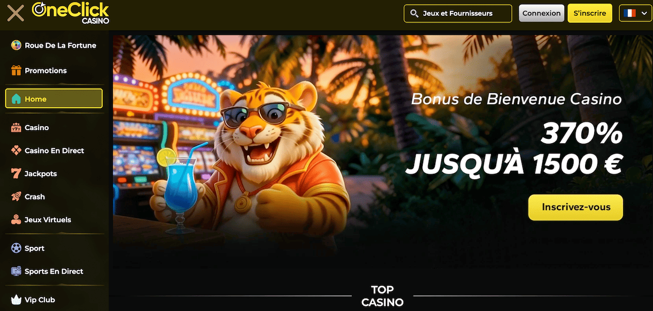 oneclick casino siteweb